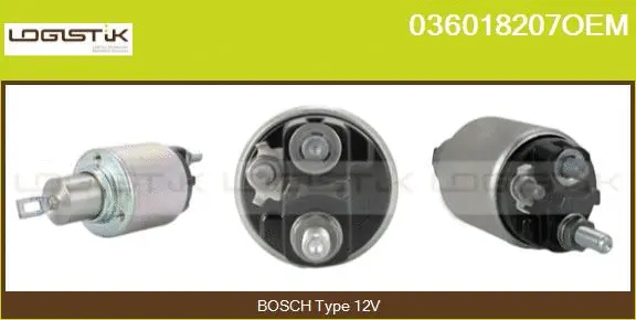 Solenoid Switch, starter (036018207OEM)