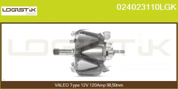 Rotor, alternator (024023110LGK)