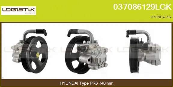 Hydraulic Pump, steering (037086129LGK)