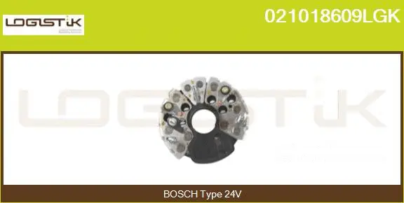 Rectifier, alternator (021018609LGK)