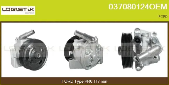 Hydraulic Pump, steering (037080124OEM)