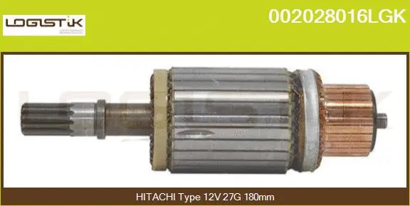 Armature, starter (002028016LGK)
