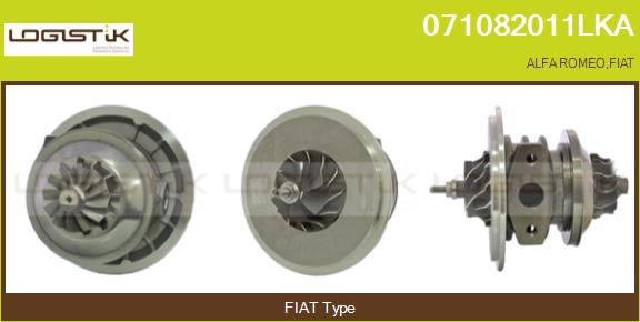 Core assembly, turbocharger (071082011LKA)