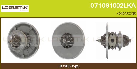 Core assembly, turbocharger (071091002LKA)