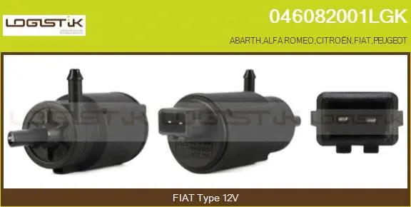 Washer Fluid Pump, window cleaning (046082001LGK)