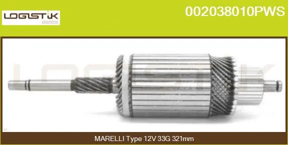 Armature, starter (002038010PWS)