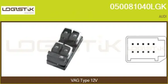Switch, window regulator (050081040LGK)