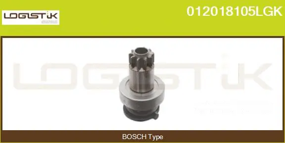 Pinion, starter (012018105LGK)
