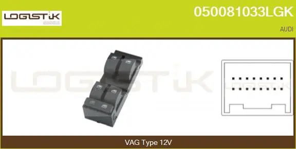 Switch, window regulator (050081033LGK)
