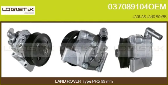 Hydraulic Pump, steering (037089104OEM)