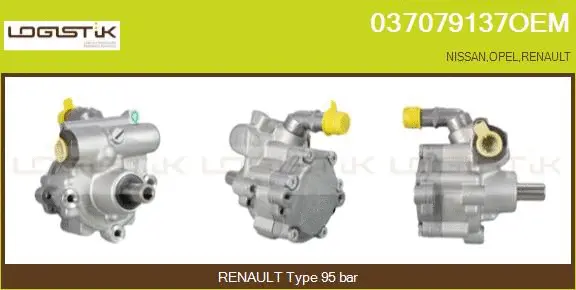 Hydraulic Pump, steering (037079137OEM)