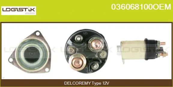 Solenoid Switch, starter (036068100OEM)