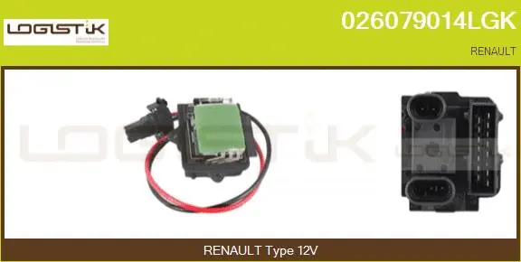 Resistor, interior blower (026079014LGK)