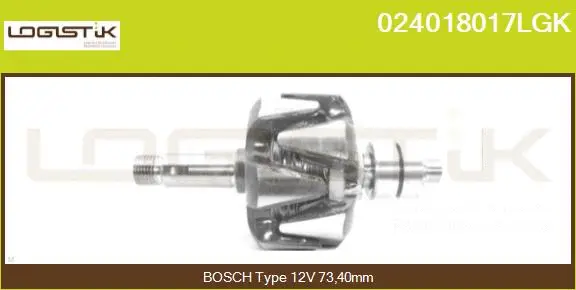 Rotor, alternator (024018017LGK)