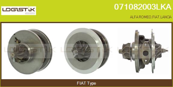 Core assembly, turbocharger (071082003LKA)