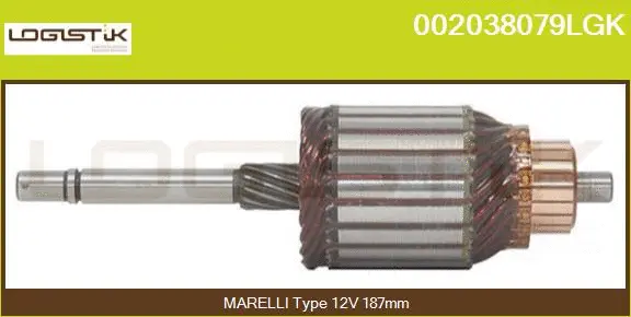 Armature, starter (002038079LGK)