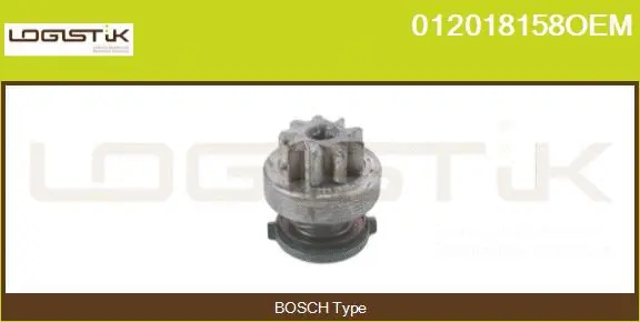 Pinion, starter (012018158OEM)