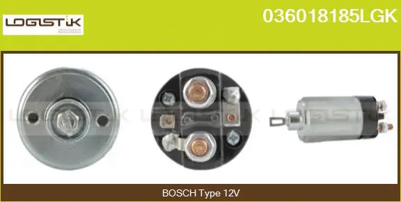 Solenoid Switch, starter (036018185LGK)