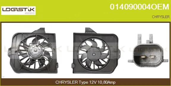 Electric Motor, radiator fan (014090004OEM)