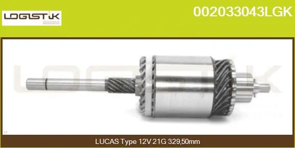 Armature, starter (002033043LGK)