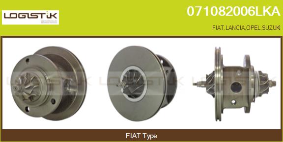 Core assembly, turbocharger (071082006LKA)