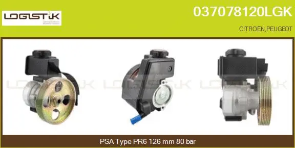 Hydraulic Pump, steering (037078120LGK)