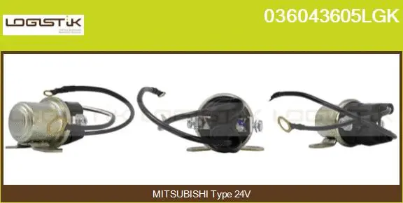 Solenoid Switch, starter (036043605LGK)