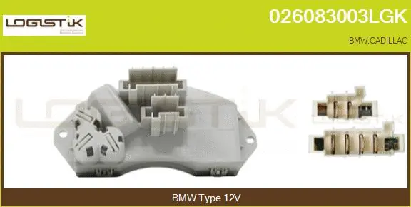 Resistor, interior blower (026083003LGK)