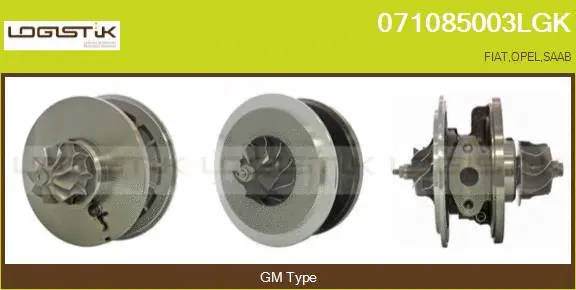 Core assembly, turbocharger (071085003LGK)