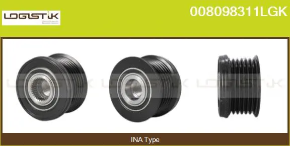 Belt Pulley, alternator (008098311LGK)