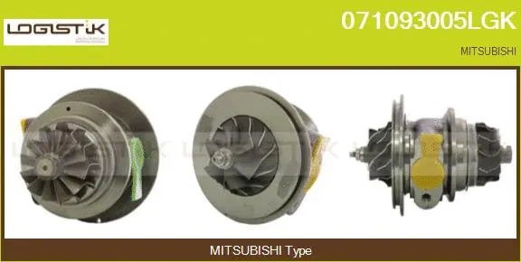 Core assembly, turbocharger (071093005LGK)