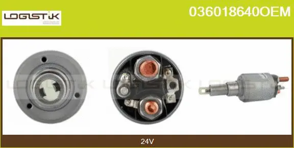 Solenoid Switch, starter (036018640OEM)