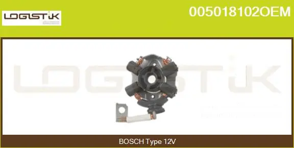 Holder, carbon brushes (005018102OEM)