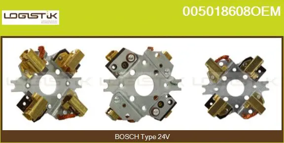 Holder, carbon brushes (005018608OEM)