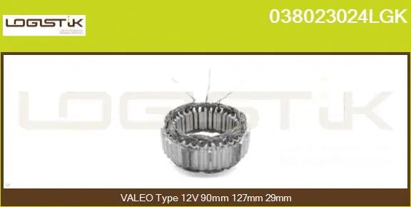 Stator, alternator (038023024LGK)