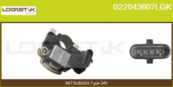 Alternator Regulator (022043607LGK)