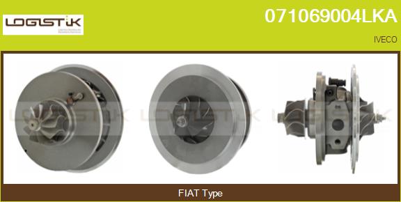 Core assembly, turbocharger (071069004LKA)