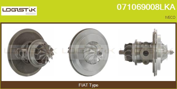 Core assembly, turbocharger (071069008LKA)