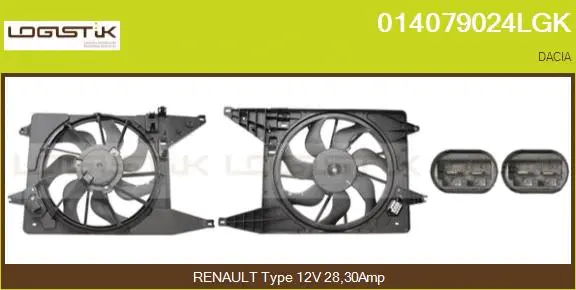 Electric Motor, radiator fan (014079024LGK)
