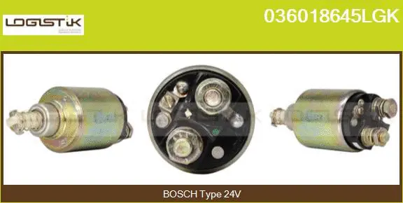 Solenoid Switch, starter (036018645LGK)