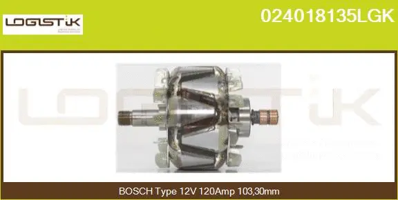 Rotor, alternator (024018135LGK)