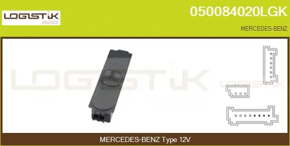 Switch, window regulator (050084020LGK)