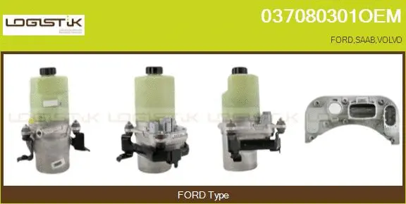 Hydraulic Pump, steering (037080301OEM)