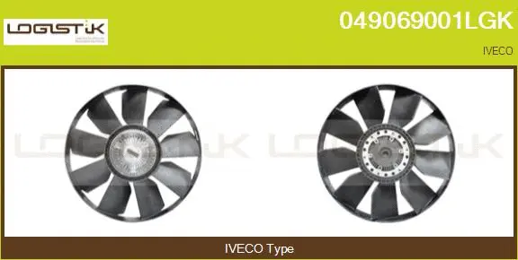 Clutch, radiator fan (049069001LGK)