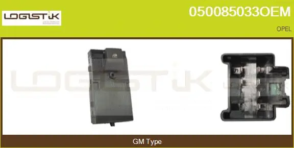 Switch, window regulator (050085033OEM)