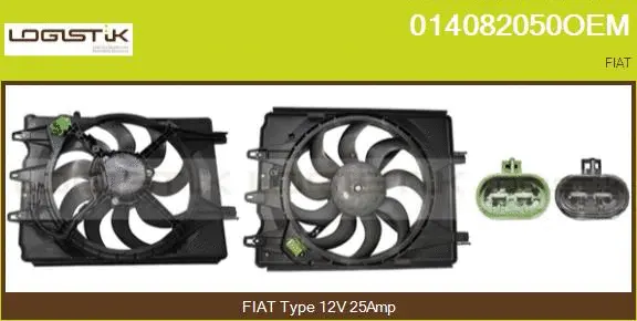 Electric Motor, radiator fan (014082050OEM)