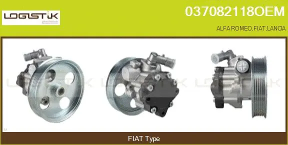 Hydraulic Pump, steering (037082118OEM)