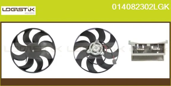 Fan, engine cooling (014082302LGK)