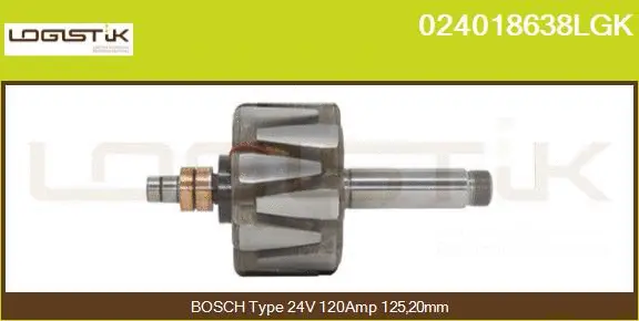 Rotor, alternator (024018638LGK)