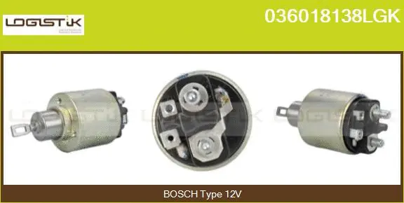 Solenoid Switch, starter (036018138LGK)